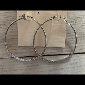 Women’s silver earrings